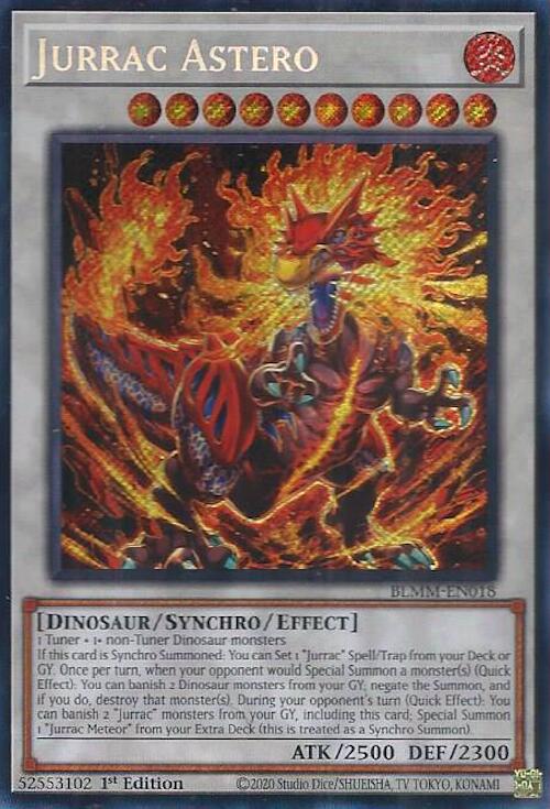 Jurrac Astero [BLMM-EN018] Secret Rare | Exor Games New Glasgow