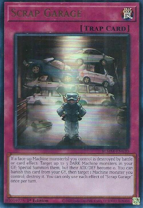 Scrap Garage [BLMM-EN030] Ultra Rare | Exor Games New Glasgow
