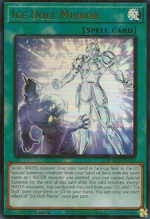 Ice Doll Mirror [BLMM-EN033] Ultra Rare | Exor Games New Glasgow