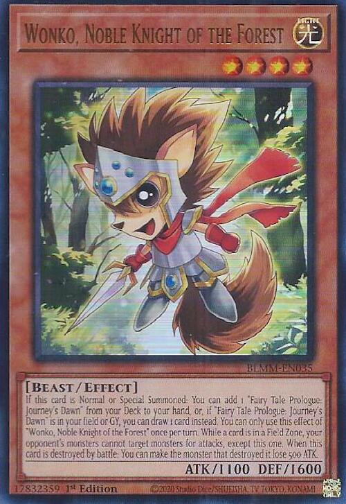 Wonko, Noble Knight of the Forest [BLMM-EN035] Ultra Rare | Exor Games New Glasgow