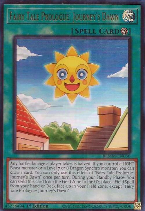 Fairy Tale Prologue: Journey's Dawn [BLMM-EN036] Ultra Rare | Exor Games New Glasgow