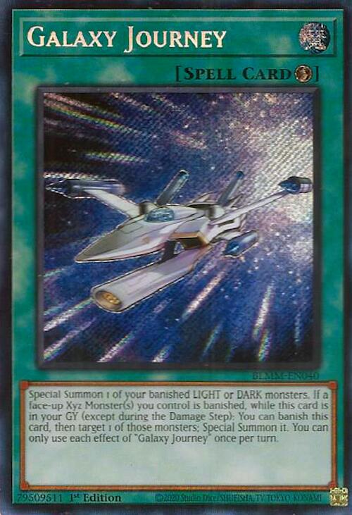 Galaxy Journey [BLMM-EN040] Secret Rare | Exor Games New Glasgow