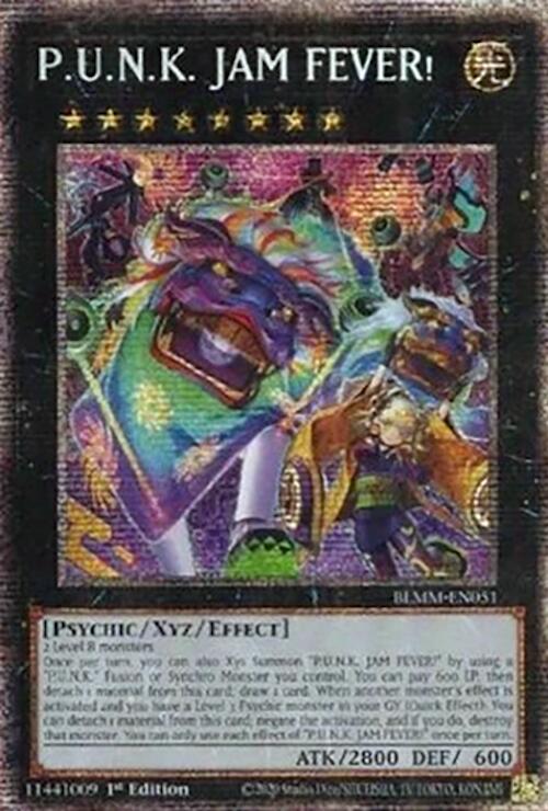 P.U.N.K. JAM FEVER! (Starlight Rare) [BLMM-EN051] Starlight Rare | Exor Games New Glasgow