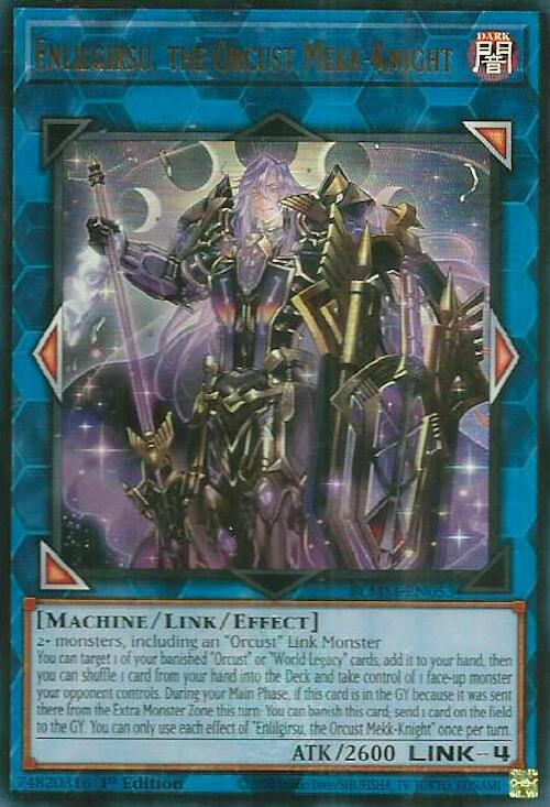 Enlilgirsu, the Orcust Mekk-Knight [BLMM-EN053] Ultra Rare | Exor Games New Glasgow