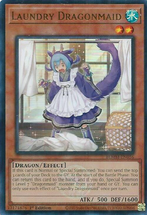 Laundry Dragonmaid [BLMM-EN056] Ultra Rare | Exor Games New Glasgow