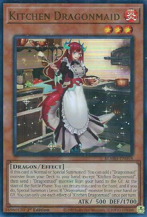 Kitchen Dragonmaid [BLMM-EN058] Ultra Rare | Exor Games New Glasgow