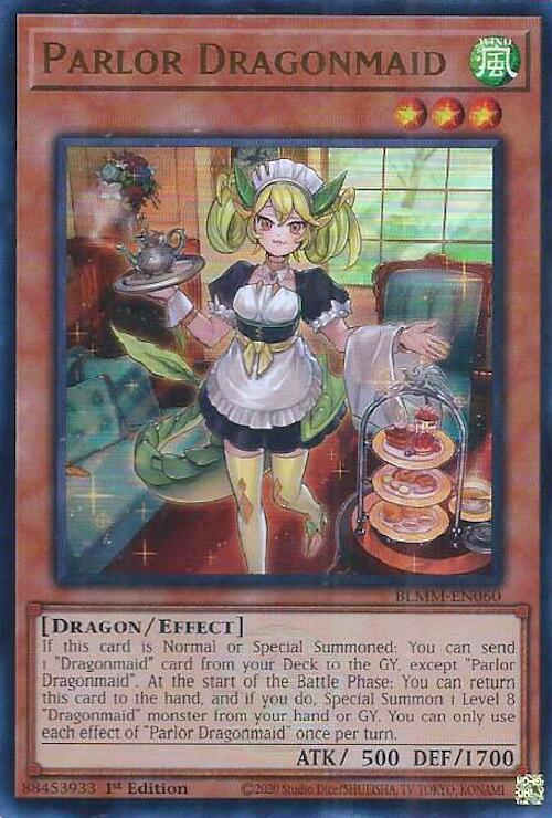 Parlor Dragonmaid [BLMM-EN060] Ultra Rare | Exor Games New Glasgow