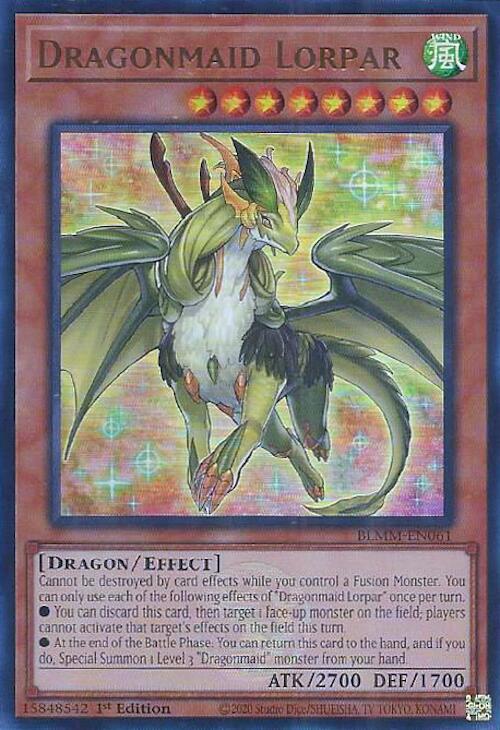 Dragonmaid Lorpar [BLMM-EN061] Ultra Rare | Exor Games New Glasgow