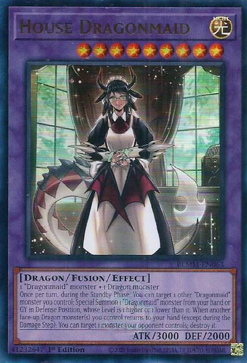 House Dragonmaid [BLMM-EN063] Ultra Rare | Exor Games New Glasgow