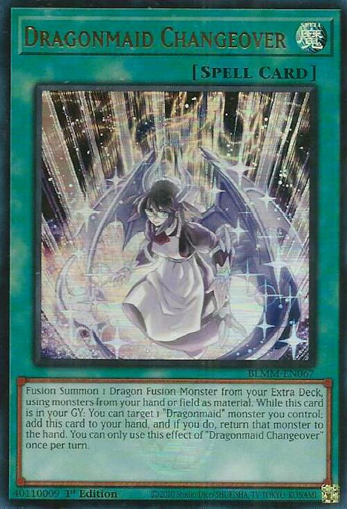 Dragonmaid Changeover [BLMM-EN067] Ultra Rare | Exor Games New Glasgow