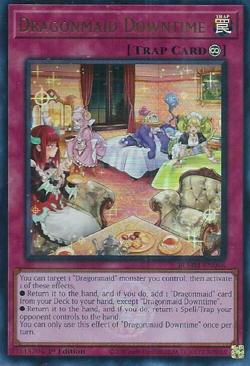 Dragonmaid Downtime [BLMM-EN068] Ultra Rare | Exor Games New Glasgow