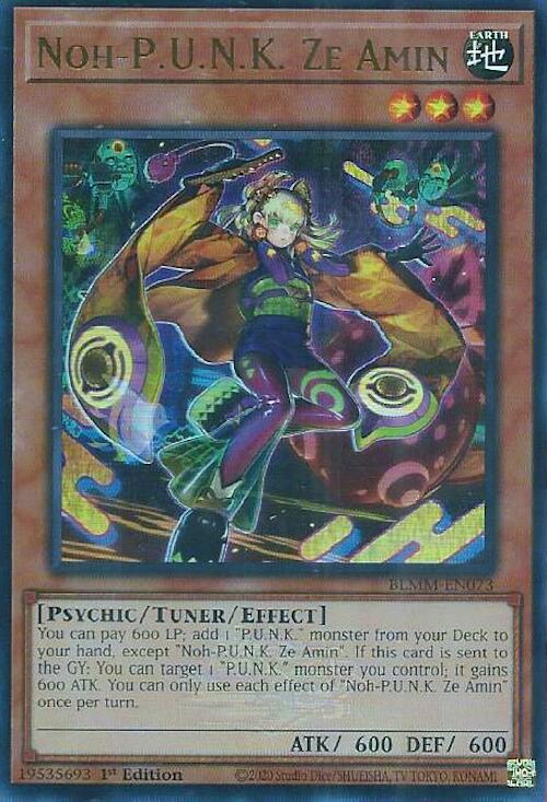 Noh-P.U.N.K. Ze Amin [BLMM-EN073] Ultra Rare | Exor Games New Glasgow