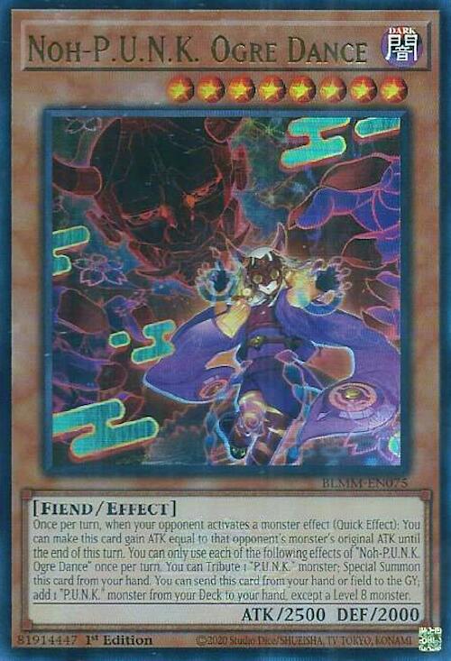 Noh-P.U.N.K. Ogre Dance [BLMM-EN075] Ultra Rare | Exor Games New Glasgow