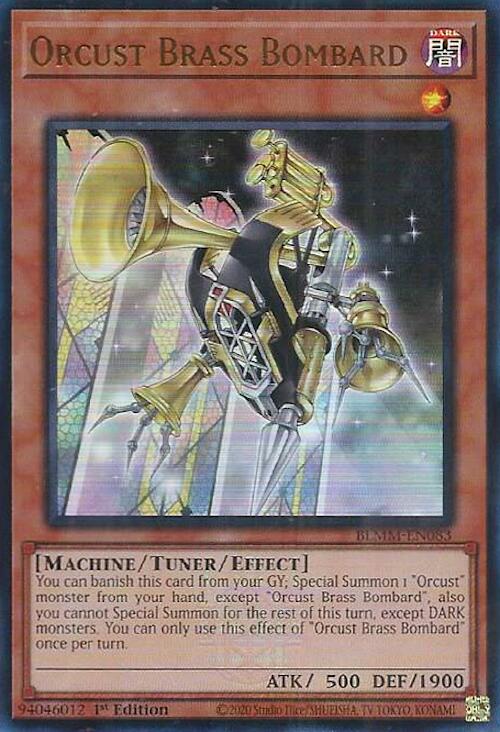 Orcust Brass Bombard [BLMM-EN083] Ultra Rare | Exor Games New Glasgow
