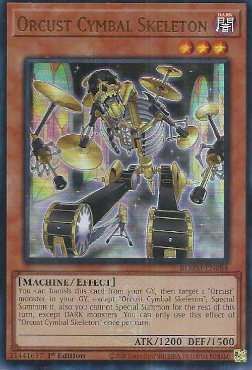 Orcust Cymbal Skeleton [BLMM-EN084] Ultra Rare | Exor Games New Glasgow
