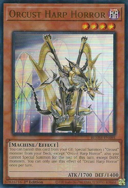 Orcust Harp Horror [BLMM-EN085] Ultra Rare | Exor Games New Glasgow