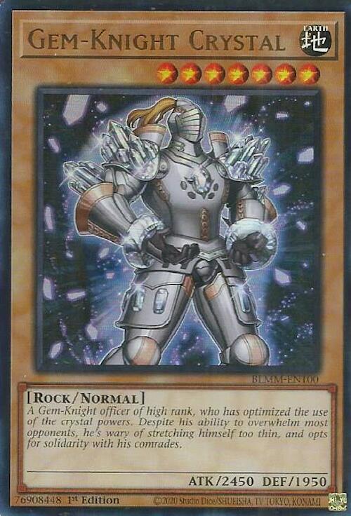 Gem-Knight Crystal [BLMM-EN100] Ultra Rare | Exor Games New Glasgow
