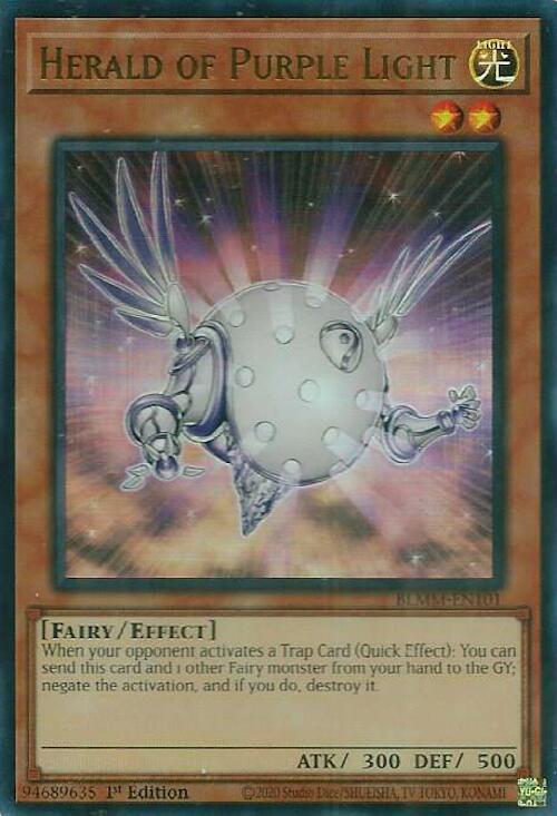 Herald of Purple Light [BLMM-EN101] Ultra Rare | Exor Games New Glasgow