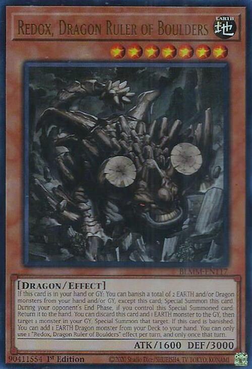 Redox, Dragon Ruler of Boulders [BLMM-EN117] Ultra Rare | Exor Games New Glasgow