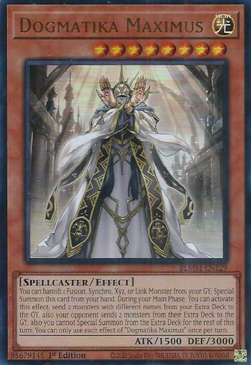 Dogmatika Maximus [BLMM-EN129] Ultra Rare | Exor Games New Glasgow