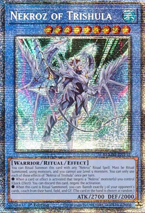 Nekroz of Trishula (Starlight Rare) [BLMM-EN132] Starlight Rare | Exor Games New Glasgow