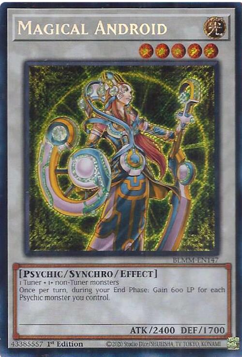 Magical Android [BLMM-EN147] Secret Rare | Exor Games New Glasgow