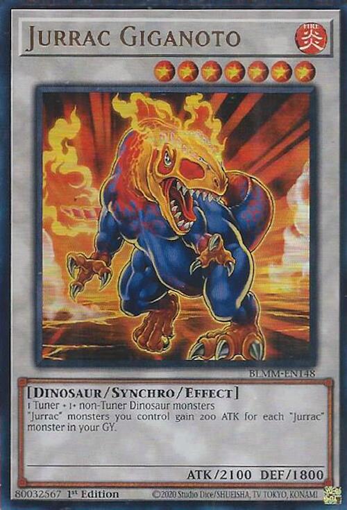Jurrac Giganoto [BLMM-EN148] Ultra Rare | Exor Games New Glasgow