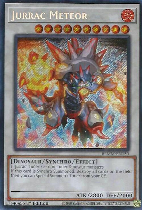 Jurrac Meteor [BLMM-EN150] Secret Rare | Exor Games New Glasgow