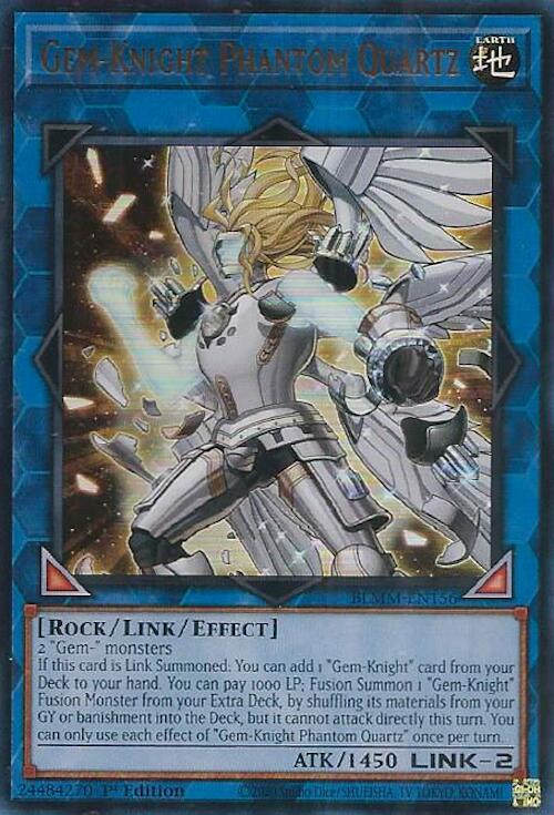 Gem-Knight Phantom Quartz [BLMM-EN156] Ultra Rare | Exor Games New Glasgow