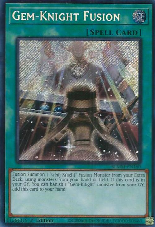 Gem-Knight Fusion [BLMM-EN160] Secret Rare | Exor Games New Glasgow