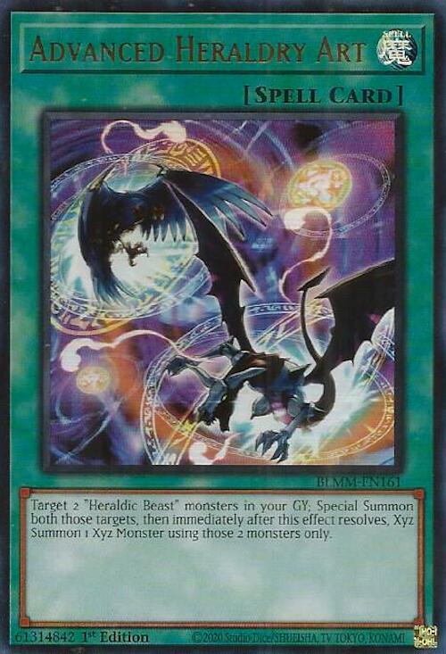 Advanced Heraldry Art [BLMM-EN161] Ultra Rare | Exor Games New Glasgow