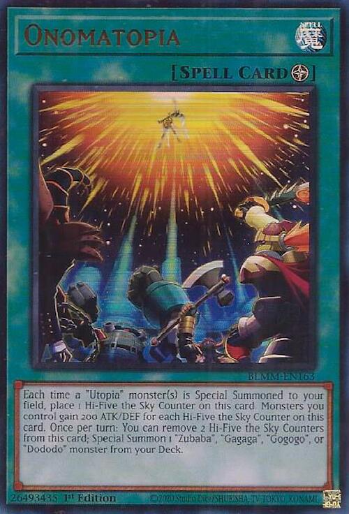 Onomatopia [BLMM-EN163] Ultra Rare | Exor Games New Glasgow