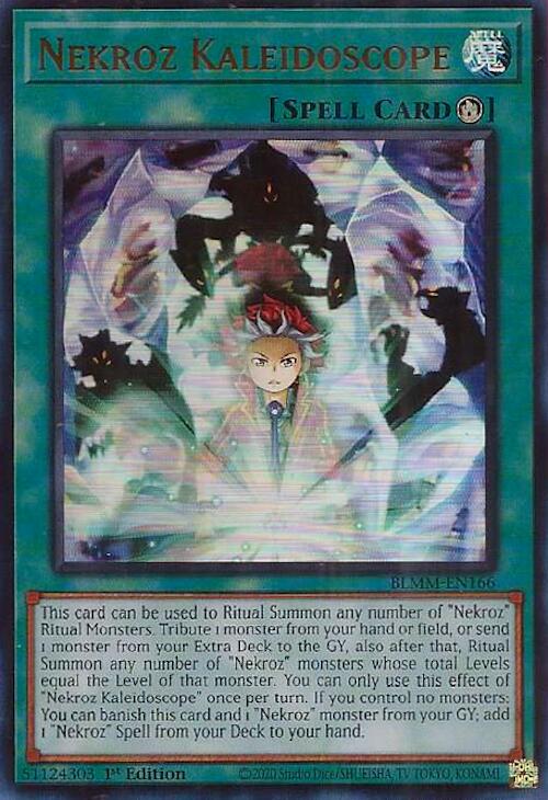 Nekroz Kaleidoscope [BLMM-EN166] Ultra Rare | Exor Games New Glasgow