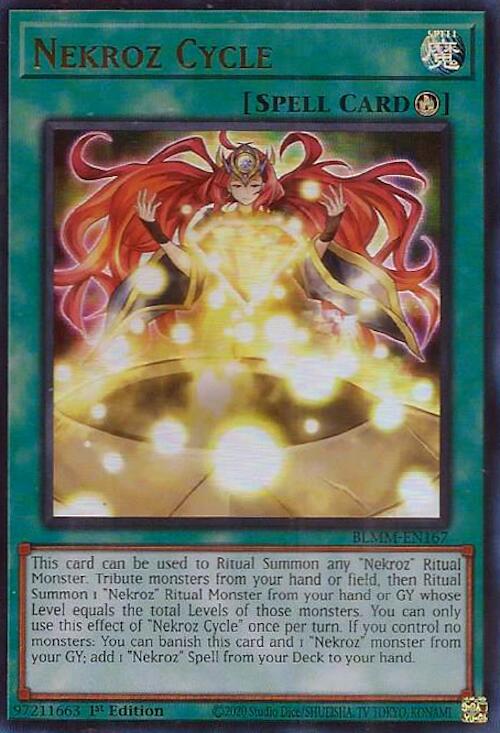 Nekroz Cycle [BLMM-EN167] Ultra Rare | Exor Games New Glasgow