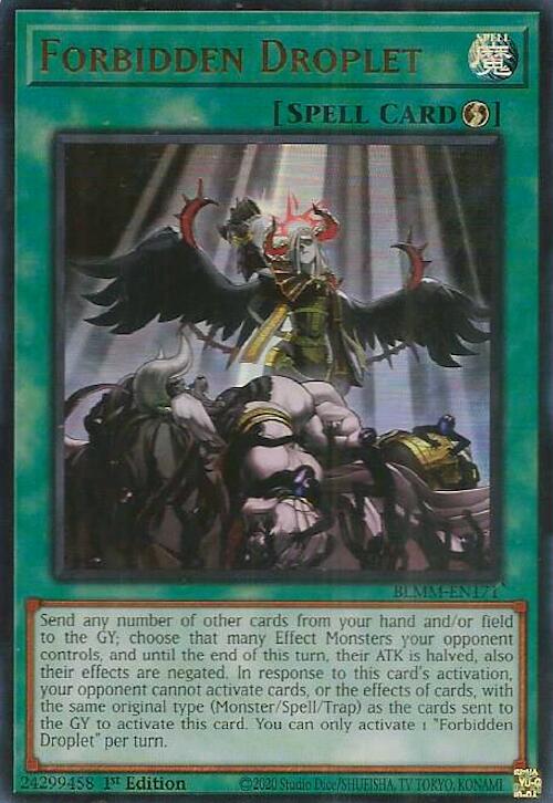 Forbidden Droplet [BLMM-EN171] Ultra Rare | Exor Games New Glasgow