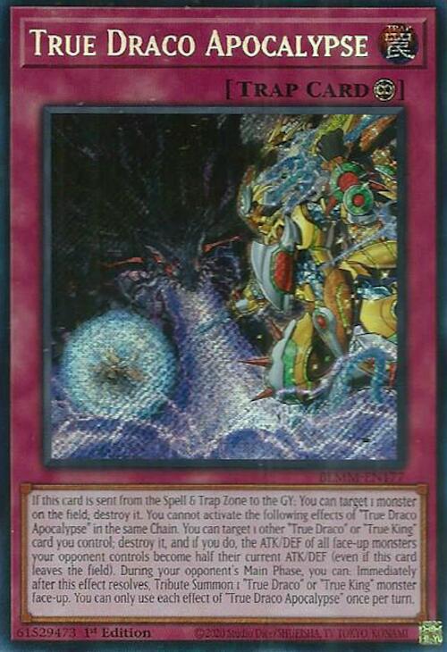 True Draco Apocalypse [BLMM-EN177] Secret Rare | Exor Games New Glasgow