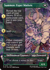 Esper Origins // Summon: Esper Maduin (Borderless) [FINAL FANTASY] | Exor Games New Glasgow