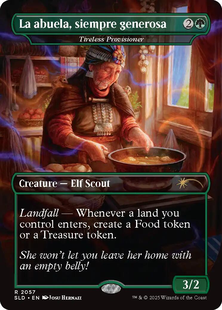 La abuela, siempre generosa - Tireless Provisioner [Secret Lair Drop Series] | Exor Games New Glasgow