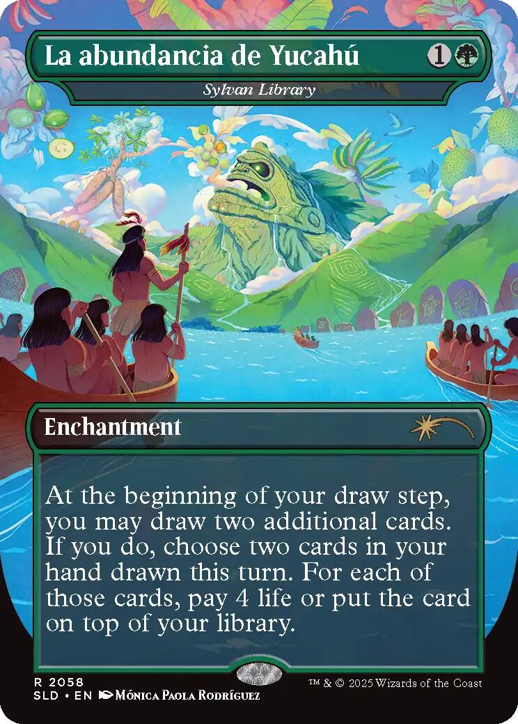 La abundancia de Yucahu - Sylvan Library [Secret Lair Drop Series] | Exor Games New Glasgow
