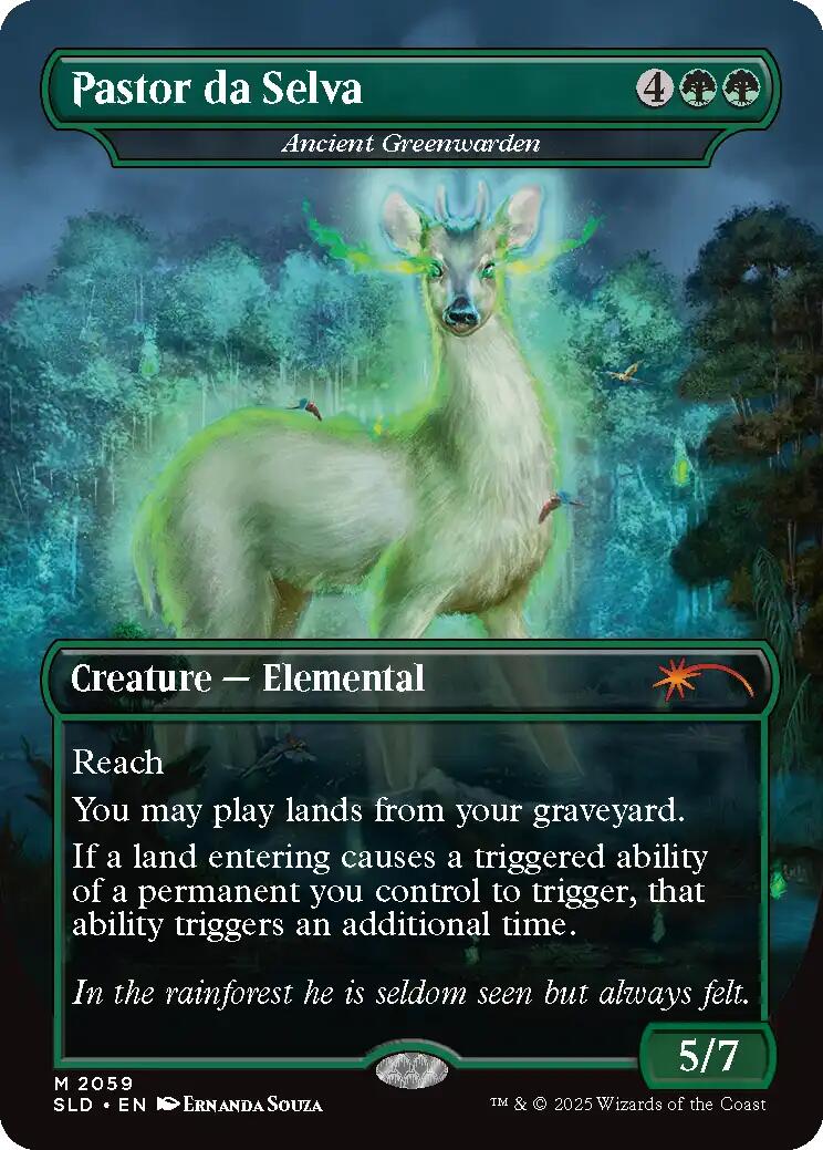 Pastor da Selva - Ancient Greenwarden [Secret Lair Drop Series] | Exor Games New Glasgow