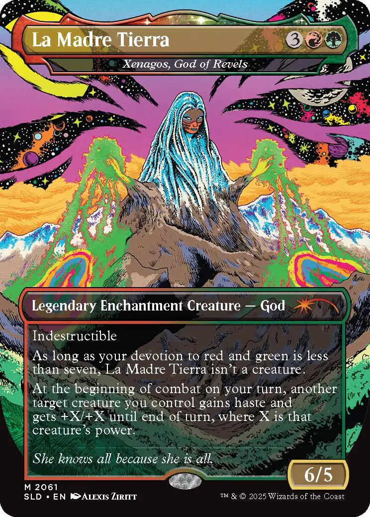 La Madre Tierra - Xenagos, God of Revels [Secret Lair Drop Series] | Exor Games New Glasgow