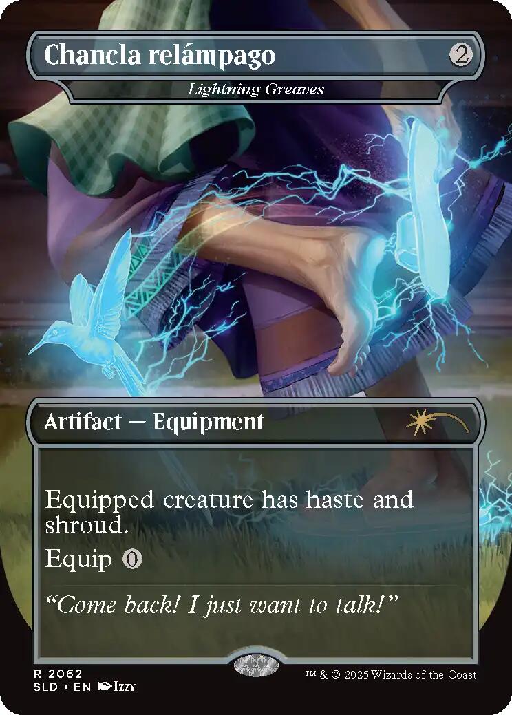 Chancla relampago - Lightning Greaves [Secret Lair Drop Series] | Exor Games New Glasgow