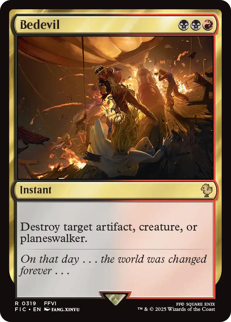 Bedevil (Surge Foil) [FINAL FANTASY Commander] | Exor Games New Glasgow