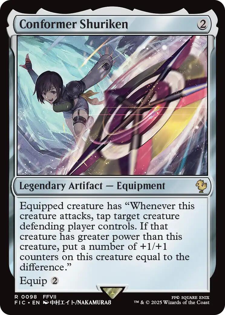 Conformer Shuriken (Surge Foil) [FINAL FANTASY Commander] | Exor Games New Glasgow