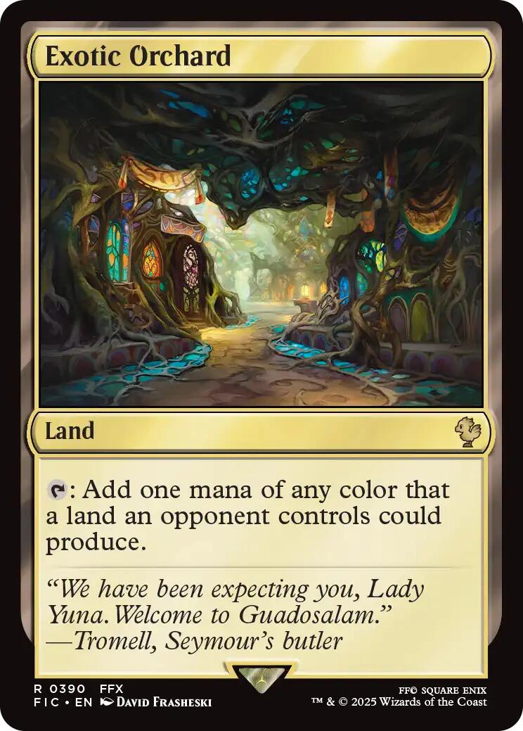 Exotic Orchard (Surge Foil) [FINAL FANTASY Commander] | Exor Games New Glasgow
