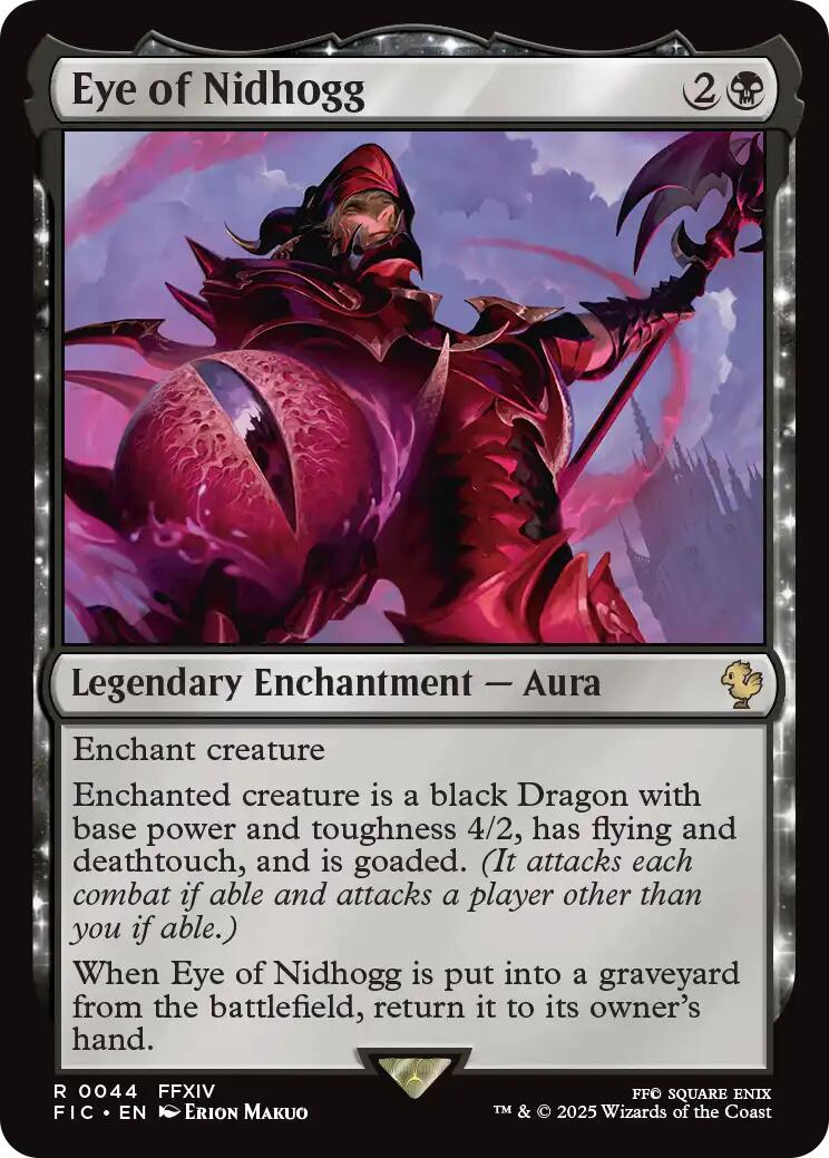 Eye of Nidhogg (Surge Foil) [FINAL FANTASY Commander] | Exor Games New Glasgow