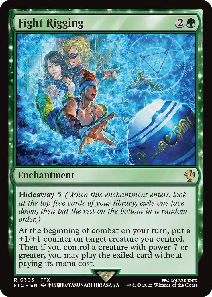 Fight Rigging (Surge Foil) [FINAL FANTASY Commander] | Exor Games New Glasgow