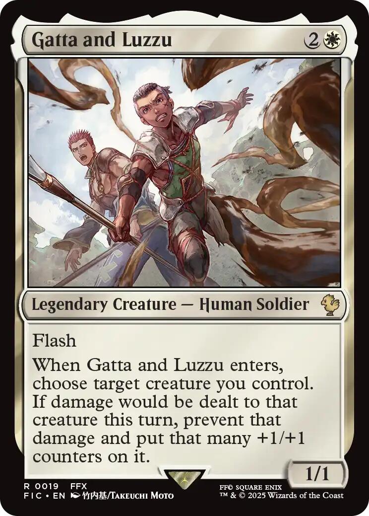 Gatta and Luzzu (Surge Foil) [FINAL FANTASY Commander] | Exor Games New Glasgow