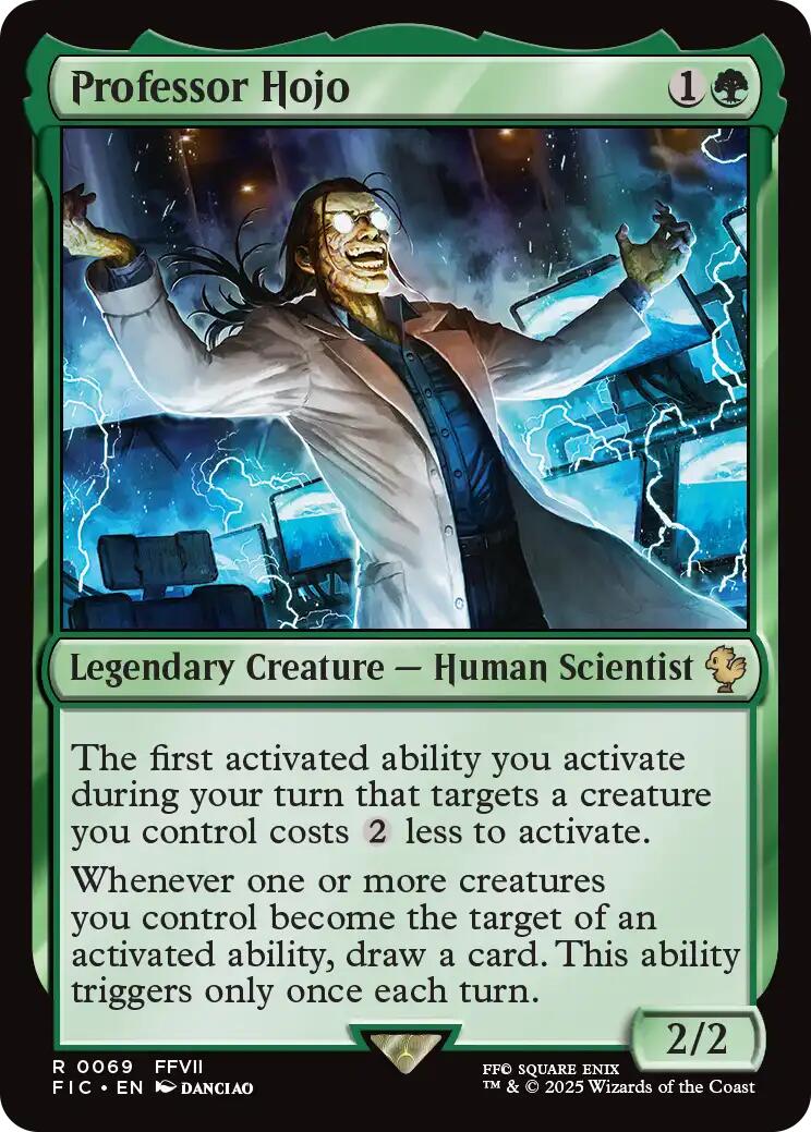 Professor Hojo (Surge Foil) [FINAL FANTASY Commander] | Exor Games New Glasgow