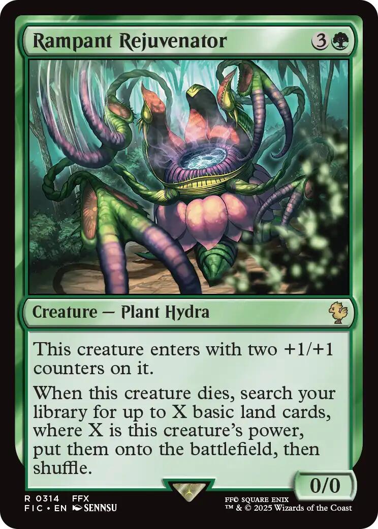 Rampant Rejuvenator (Surge Foil) [FINAL FANTASY Commander] | Exor Games New Glasgow